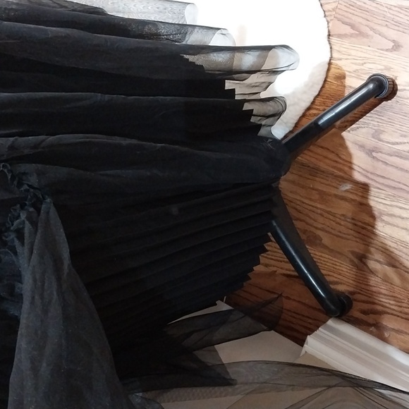 WD.NY XL& LARGE SIZE Black Asymmetrical Skirt Elastic Waist Pull On - Picture 7 of 13